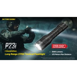 Nitecore P23i 3000 Lumen genopladelig lygte