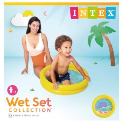 Intex Min frste pool - oppusteligt brnebassin med motiv- 17 liter