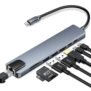 USB C Multi Hub - HDMI 4K 8in1
