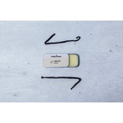 HappySoaps Lipbalm � Vanilje | Vegansk &amp; Plastikfri L�bepomade