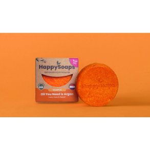 HappySoaps Oil You Need is Argan Shampoo Bar  70 g