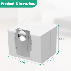 Roborock st�vsugerposer � passer til S7 MaxV Ultra, S8 Pro Ultra, Q7 Max+ m.fl. | Fra 13 kr.