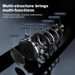 360 Rotable - Magnetisk telefon holder med vakuum