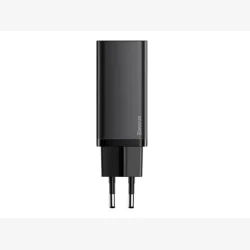 Baseus Quick Travel Charger GaN2 Lite USB+C 65W EU (black)