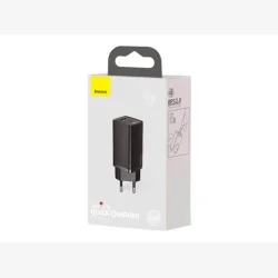 Baseus Quick Travel Charger GaN2 Lite USB+C 65W EU (black)