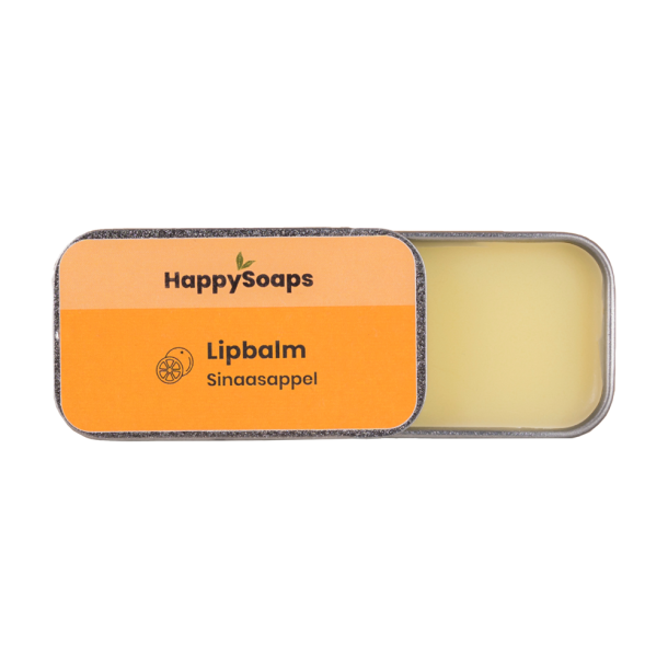 HappySoaps Lipbalm  Appelsin | Vegansk &amp; Plastikfri Lbepomade