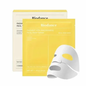 Biodance - Radiant Vita Niacinamide Real Deep Mask 34g x 4 pcs