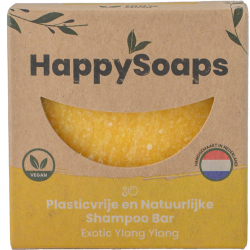 HappySoaps Exotic Ylang&#8239;Ylang Shampoo Bar 70&#8239;g
