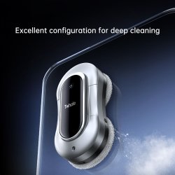 Trdls Vinduesrobot  Automatisk Vinduespudser med Batteri &amp; Lang Batteritid