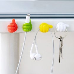 Lille h�nd kabelholder 1 stk - Flere farver