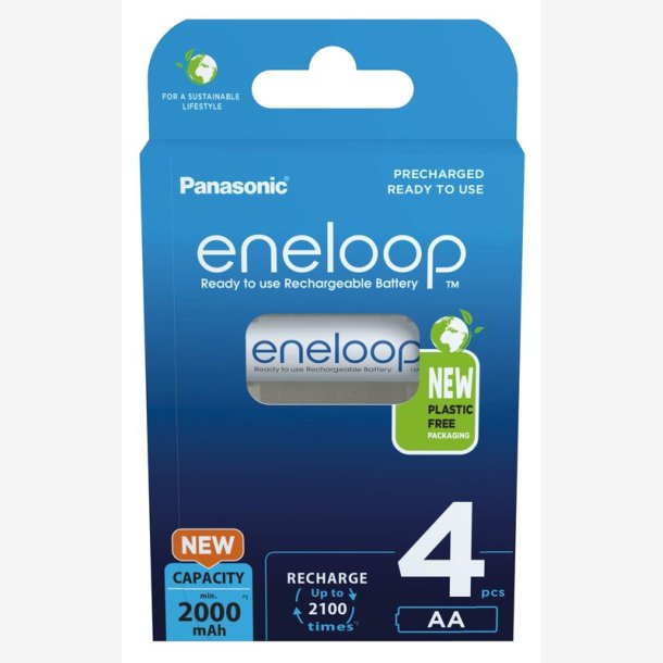 Eneloop AA 2000mAh - 4 pack