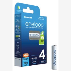 Eneloop AAA 800 mAh - 4 pack