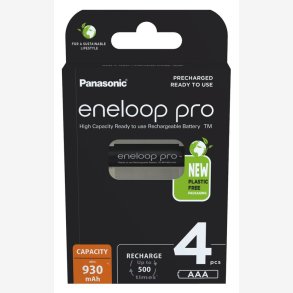 Eneloop Pro AAA 930 mAh - 4 pack