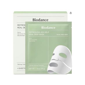 Biodance - Refreshing Sea Kelp Real Deep Mask 34g x 4 pcs