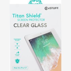 eSTUFF iPad Air/Air2/Pro 9.7" Screen Protector. Titan Shield�