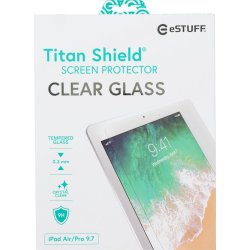 eSTUFF iPad Air/Air2/Pro 9.7" Screen Protector. Titan Shield