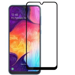 eSTUFF Samsung Galaxy A50 Full Cover Screen Protector. Titan Shield