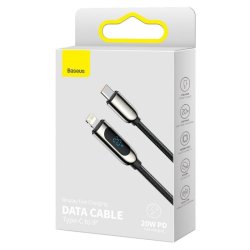 Baseus CATLSK-01 USB C til Lightning med Display 1 mtr