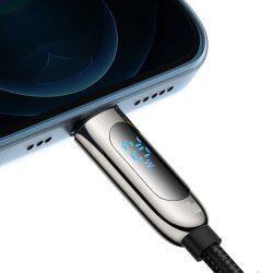 Baseus CATLSK-01 USB C til Lightning med Display 1 mtr
