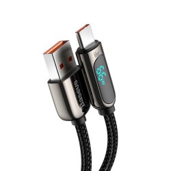 Baseus USB-A til USB-C-kabel med Display � 1 m