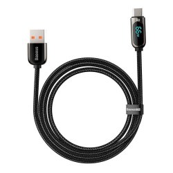 Baseus USB-A til USB-C-kabel med Display � 1 m