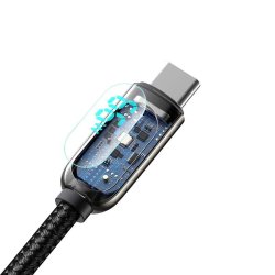 Baseus USB-A til USB-C-kabel med Display � 1 m