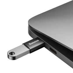 Baseus Mini USB adaptor - USB C til USB A 3.1