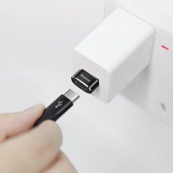 Baseus Mini USB Adaptor - USB A til USB C