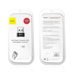 Baseus Mini USB Adaptor - USB A til USB C