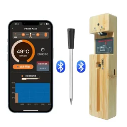Smart Tr�dl�st Grill Termometer - App styret - med repeater
