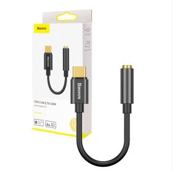 Baseus USB C - 3.5mm M-F Adapter 0.1m