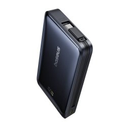 Baseus Nomos Qi2 Magnetic 45W USB-C Powerbank 10000 mAh � Sort