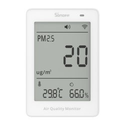 Sonoff AirGuard PM2.5 SAWF-07P WiFi LCD luftkvalitetsmonitor
