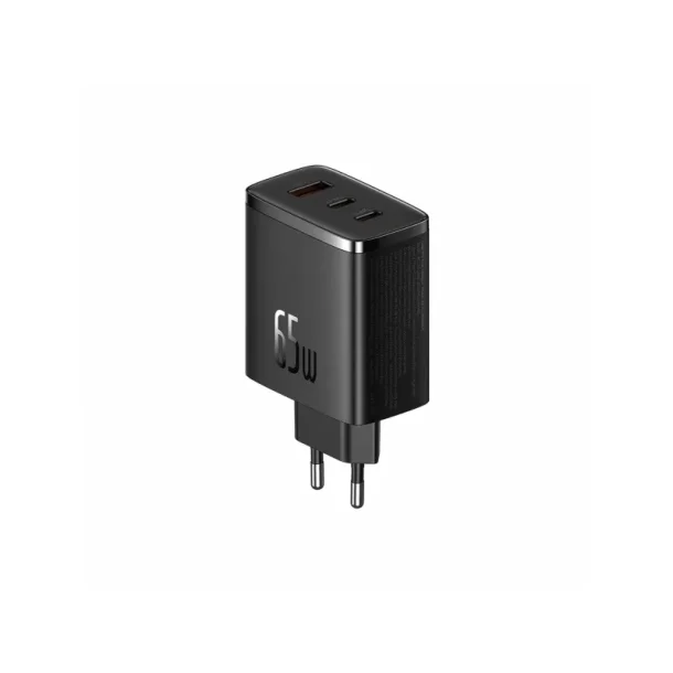 Baseus Wall charger OS-Cube Pro 2xUSB-C + USB 65W (black)