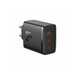 Baseus Wall charger OS-Cube Pro 2xUSB-C + USB 65W (black)